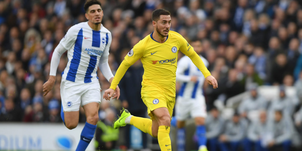 Hazard unhappy with false nine role at Chelsea