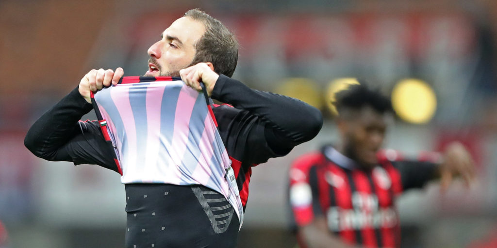 Higuain was Chelsea’s number one target this month