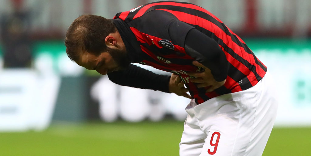 Higuain’s agent in London amid Chelsea links