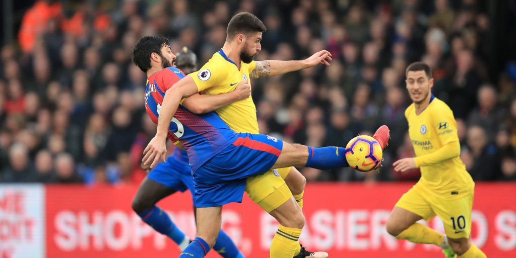Giroud admits he is frustrated by limited Chelsea role