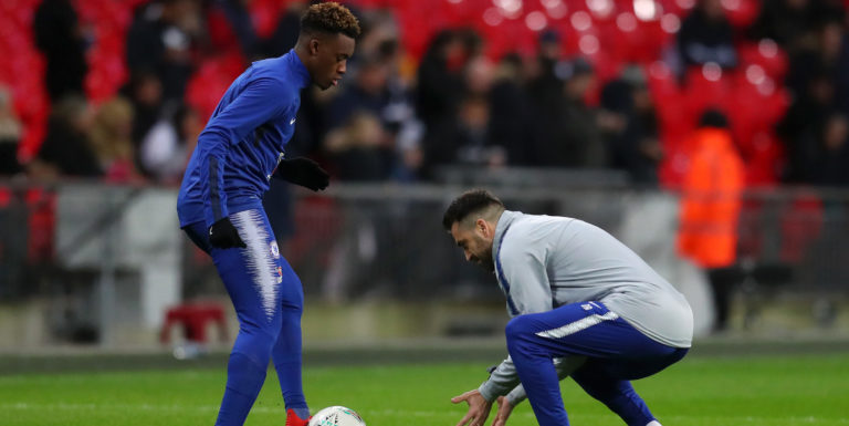 Hudson-Odoi discusses Bayern move with Rudiger