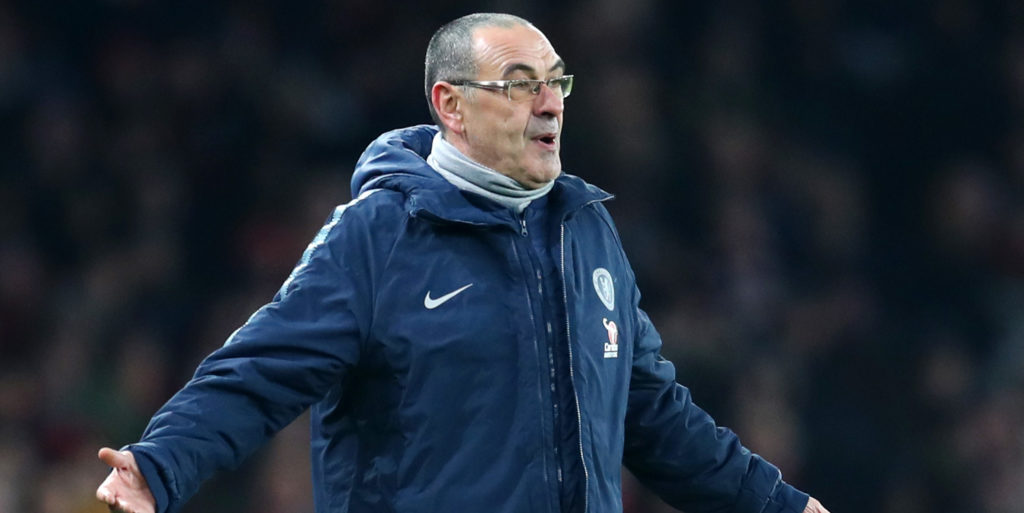 Maurizio Sarri furious after Arsenal defeat