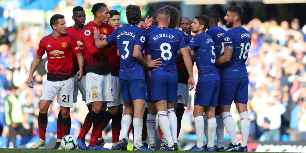 Chelsea vs Manchester United: Combined XI