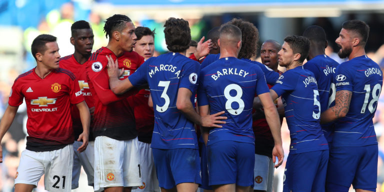 Chelsea vs Manchester United: Combined XI