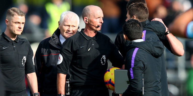 Mike Dean taken off duty for Chelsea’s clash with Spurs
