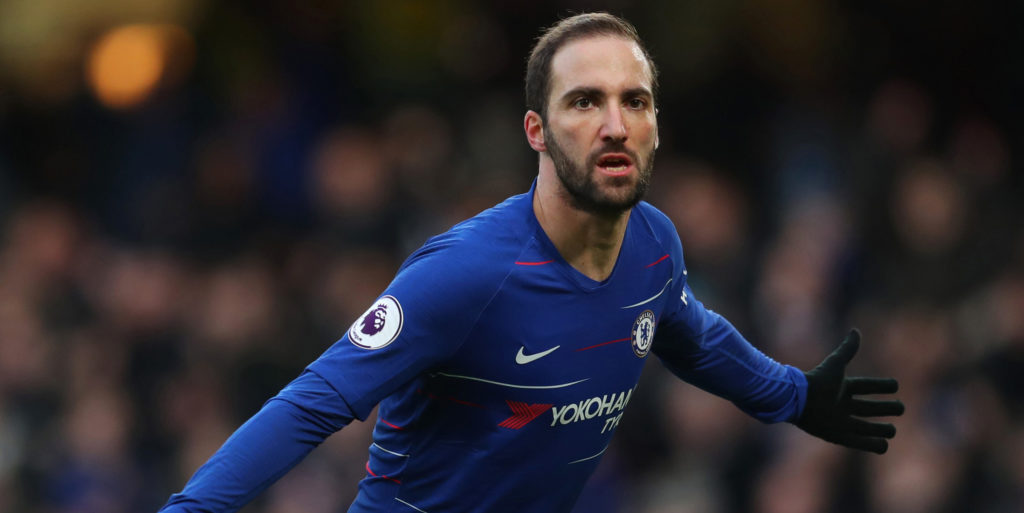 Higuain happy to be playing under Sarri once again