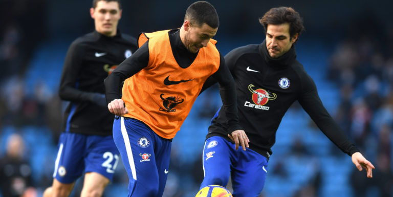 Fabregas confident that Hazard will stay at Chelsea