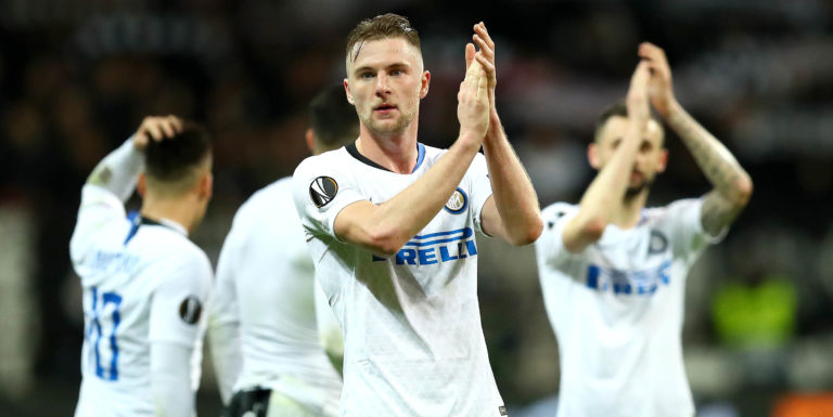 Chelsea scouts watch Skriniar in Slovakia defeat