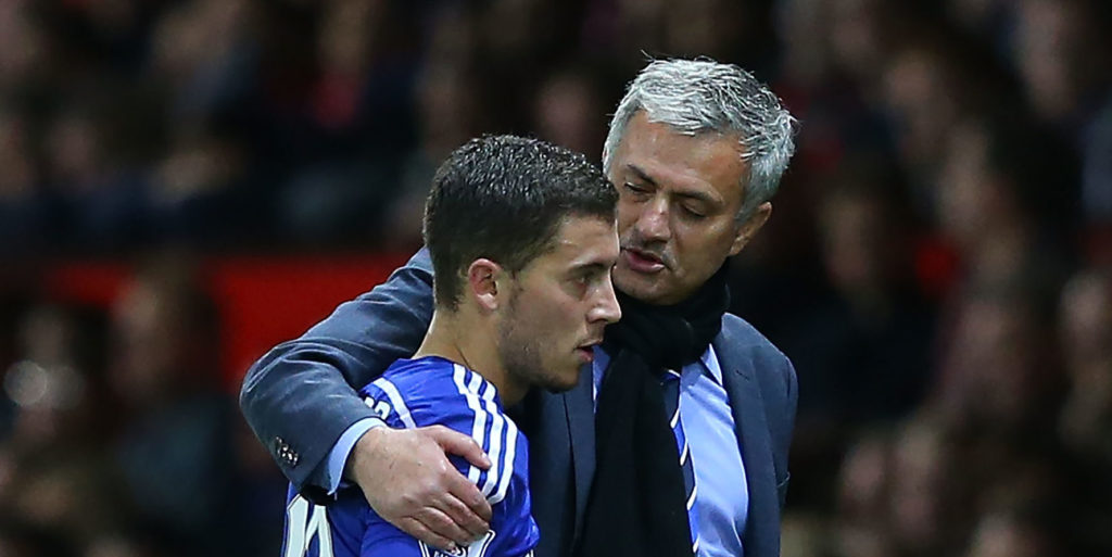 Jose Mourinho denies rift with Eden Hazard