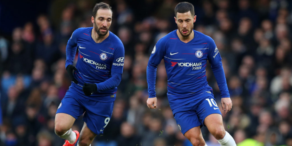 Higuain rates Hazard as “one of the best”