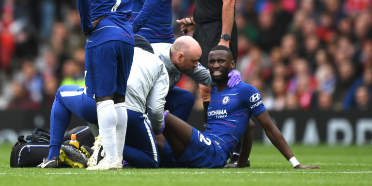 Rudiger set for scans as knee injury threatens to end his season