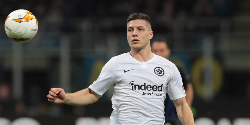 Jovic happy to stay at Eintracht Frankfurt