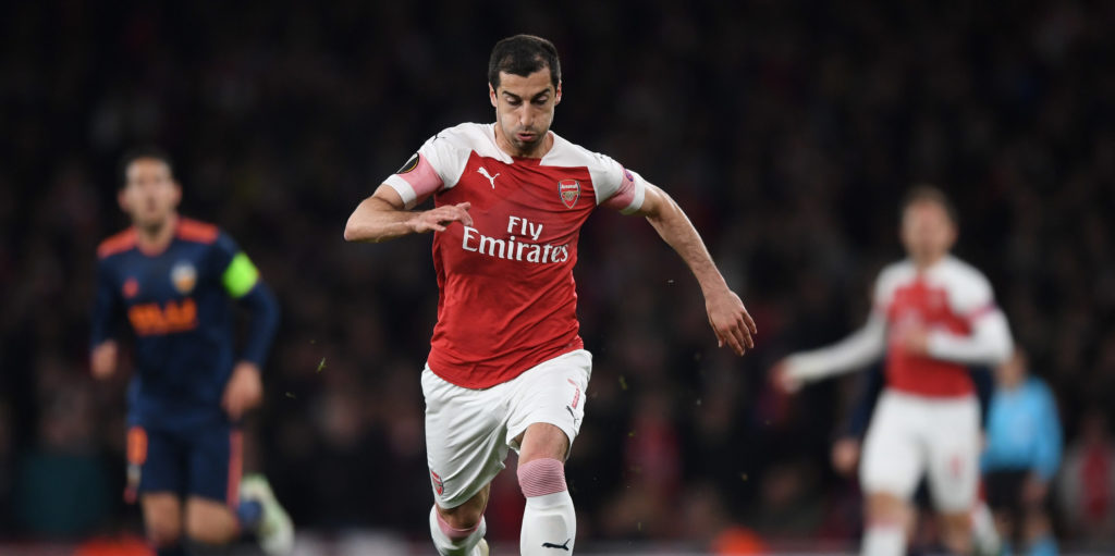 Mkhitaryan ruled out of Europa League final due to security concerns