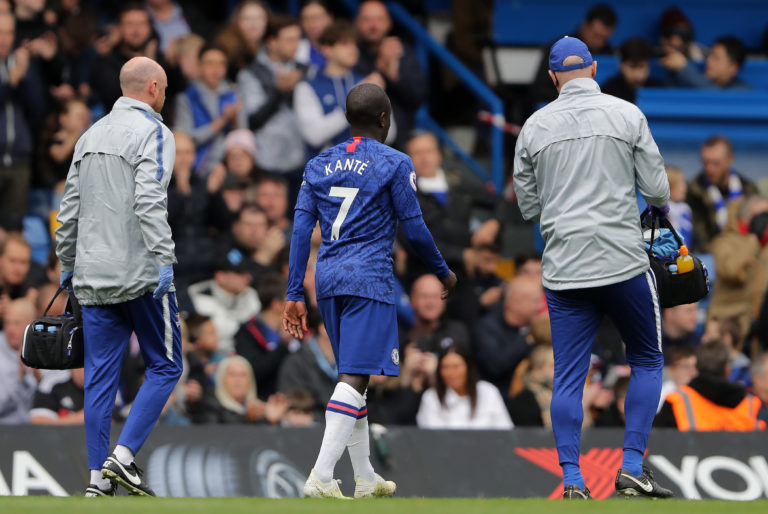 Sarri gives update on Kante injury ahead of second leg clash