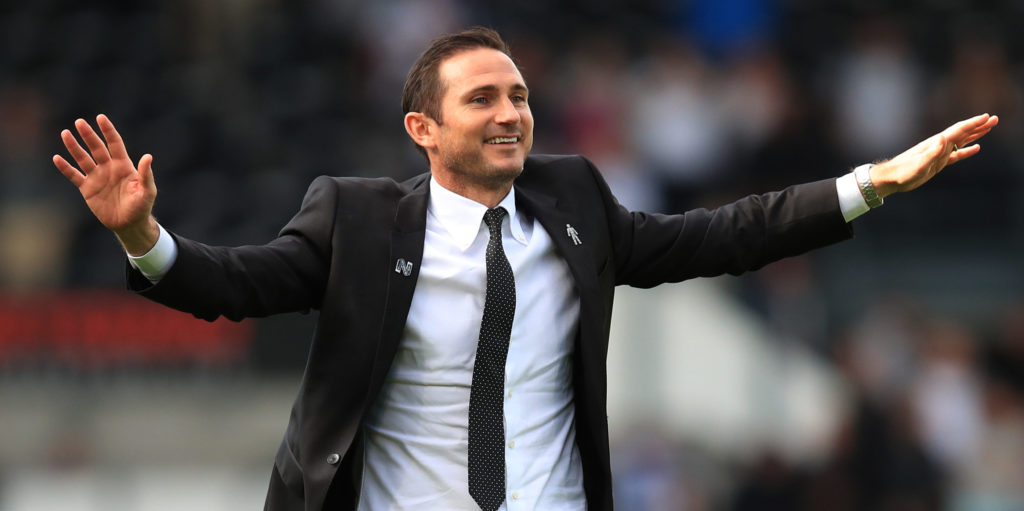 Eight members of Lampard’s Derby coaching team could follow him to Chelsea