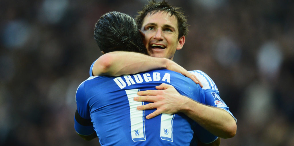 Lampard wants Drogba back at Chelsea if he’s appointed manager