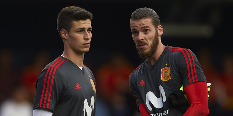 Kepa to play the waiting game for Spain’s number one jersey