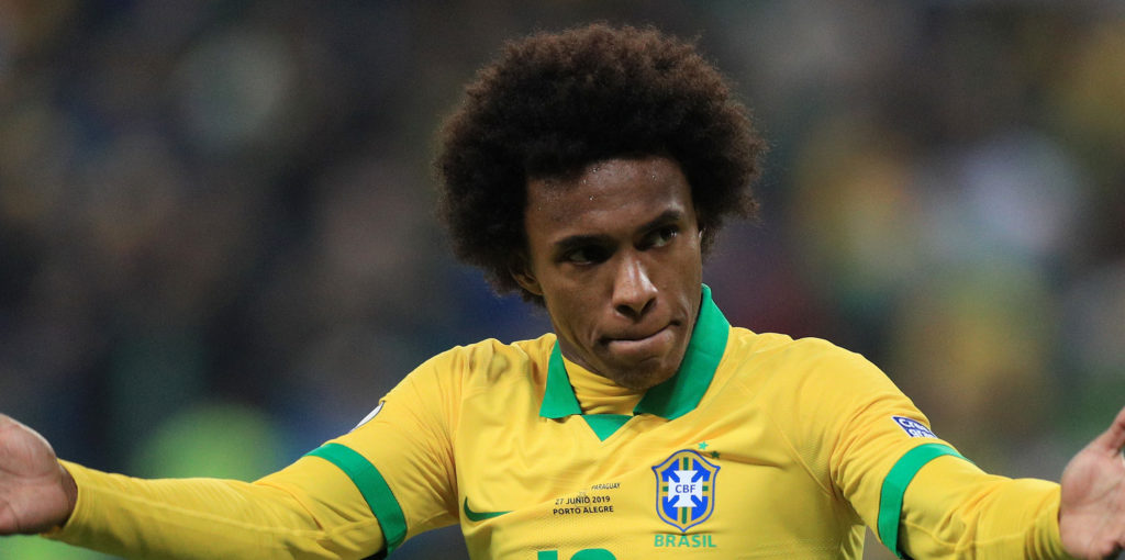 Willian must perform for both Brazil and Chelsea