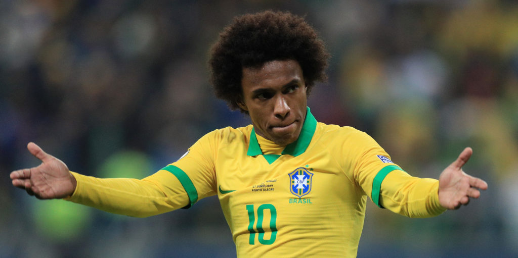 Willian suffers hamstring injury at Copa America