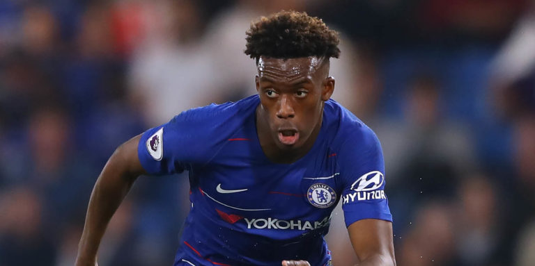 Chelsea supporters ecstatic as Hudson-Odoi returns to training
