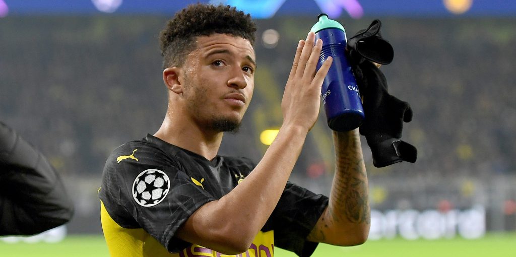 Chelsea fans react as Jadon Sancho reveals he “idolises” Frank Lampard and Didier Drogba