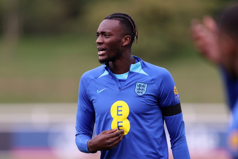 Tammy-Abraham-on-international-duty-for-England