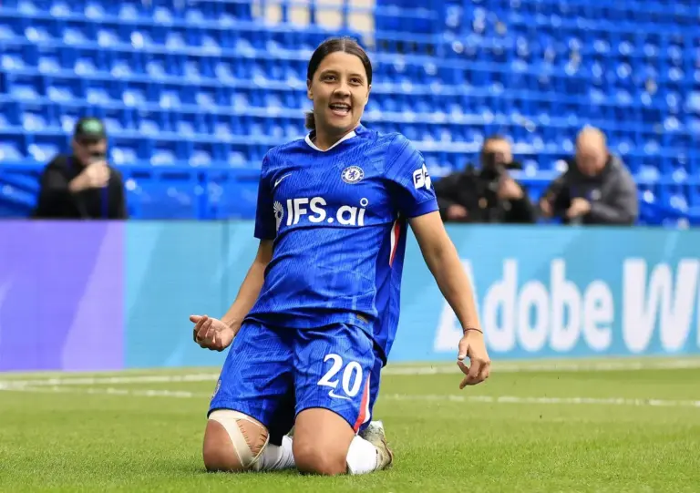 Sam Kerr Gotham Comments Hand Chelsea Women Fresh Bompastor Test