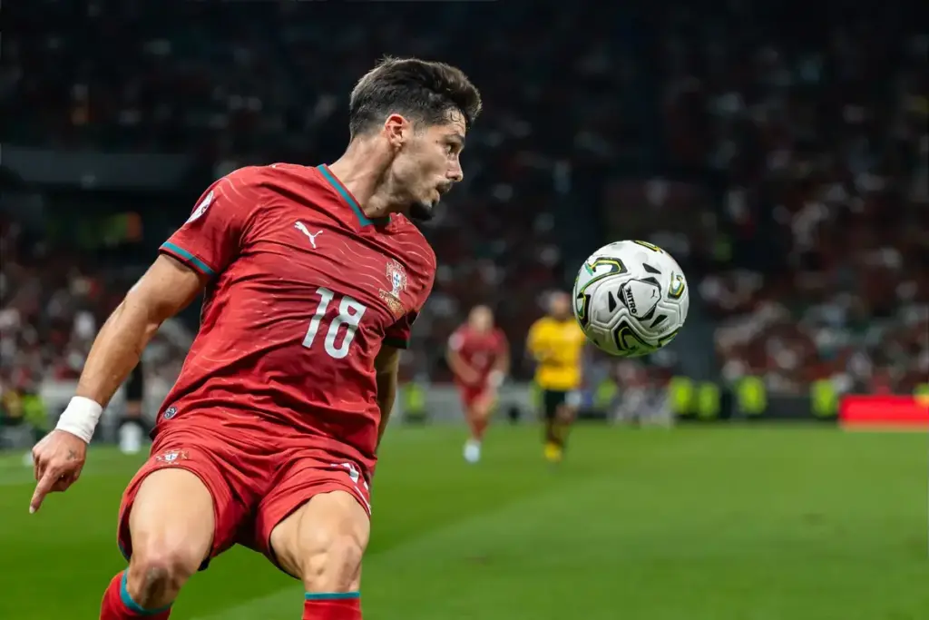Pedro Neto creates FOUR chances as Portugal’s perfect run continues in six-goal Denmark thriller